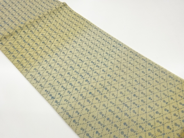 JAPANESE FUKURO OBI / KIN-TOSHI / WOVEN TASUKI LATTICE
